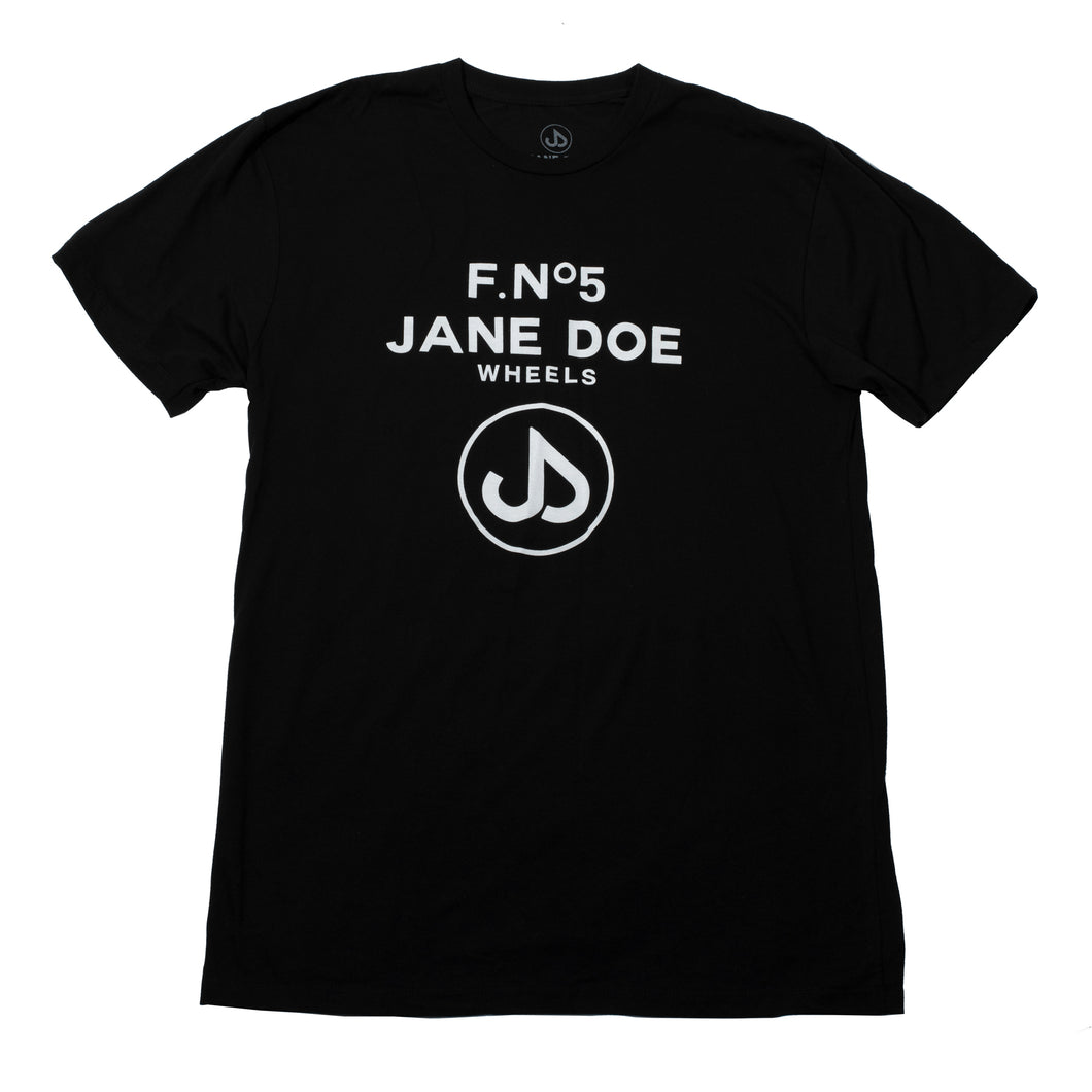 Jane Doe Formula No 5 Black T-Shirt