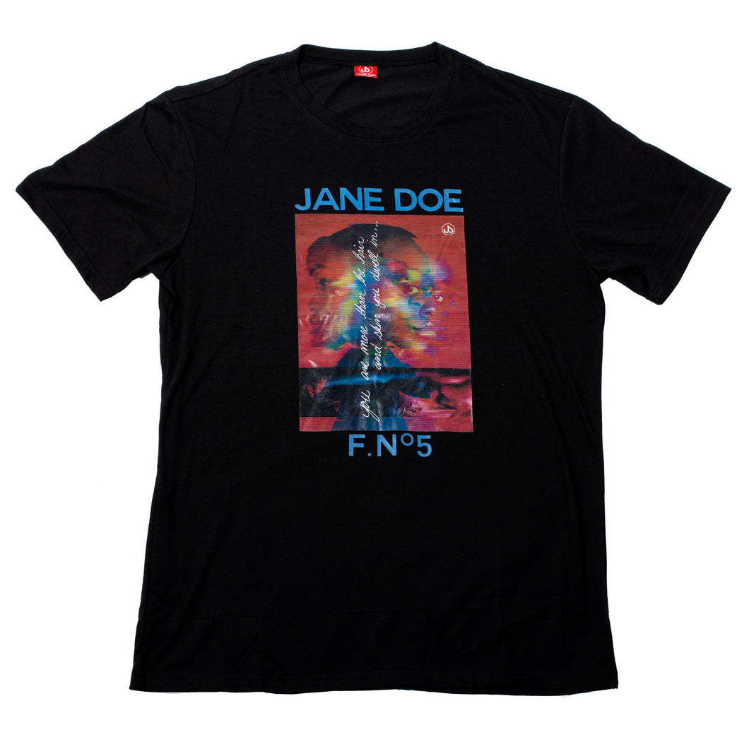 Jane Doe Greater Black T-Shirt